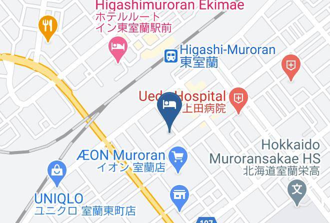 Muroran City - Muroran Plaza Hotel Maps