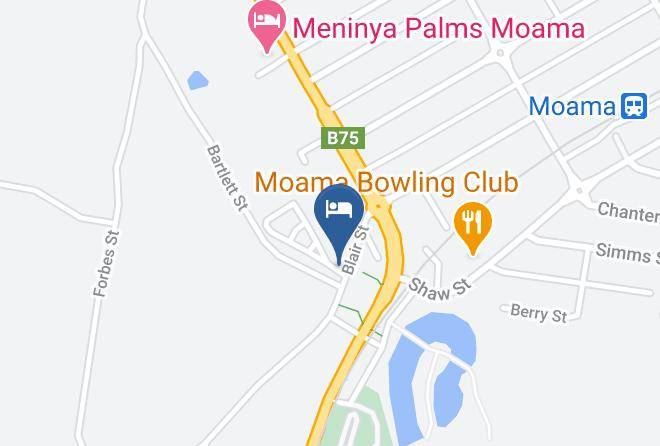 Murray River Holiday Park Map