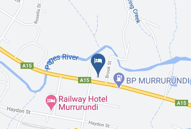 Upper Hunter Shire - Murrurundi Motel Maps