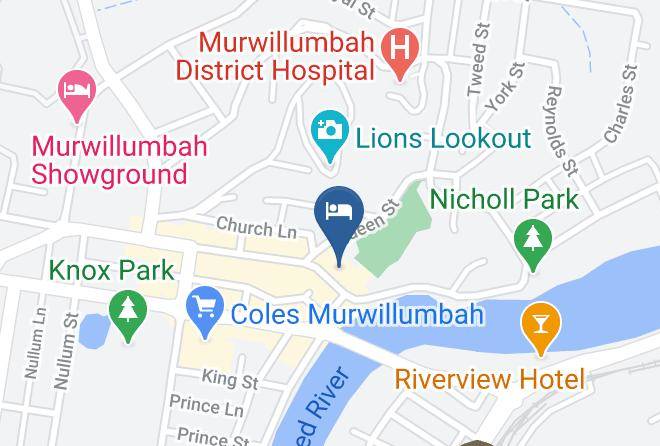Tweed - Murwillumbah Hotel Maps