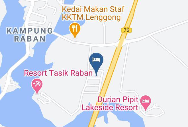 Hulu Perak District - Musafeer Homestay Lenggong Maps