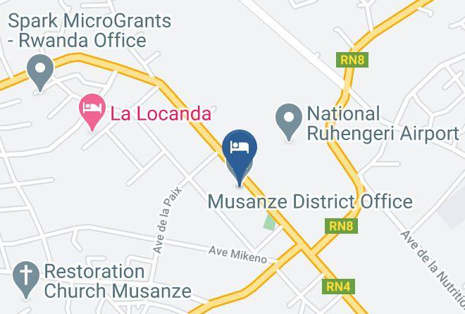 Musanze - Musanze Caves Hotel Maps