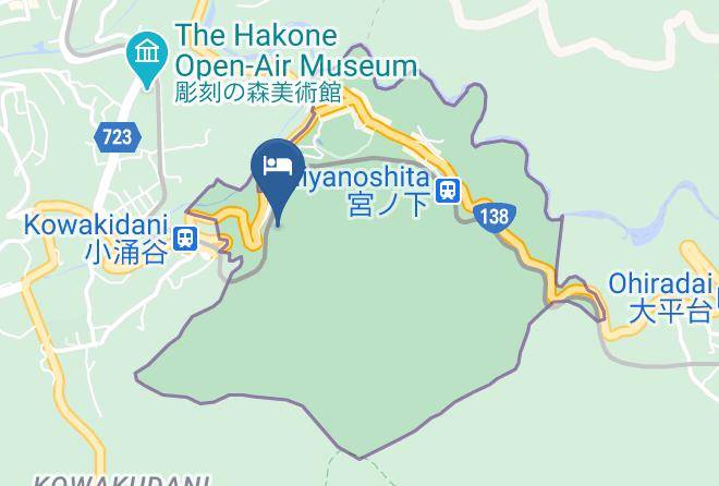 Hakone Townashigarashimo District - Musashino Bekkan Maps