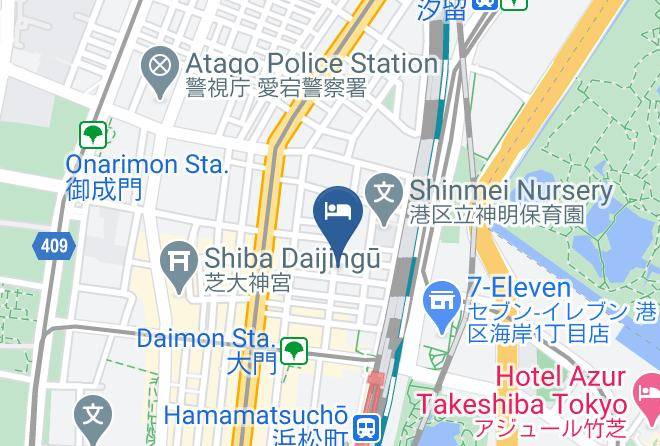 Minato Ward - Musbee Tokyo Hamamatsucho Maps