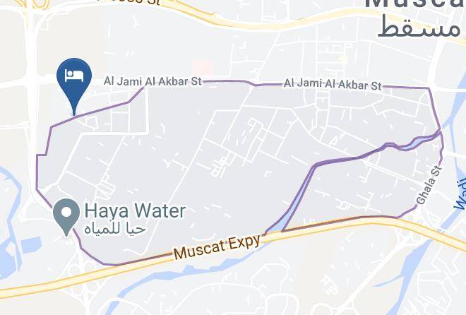 Bawshar - Muscat Hills Hotel Maps