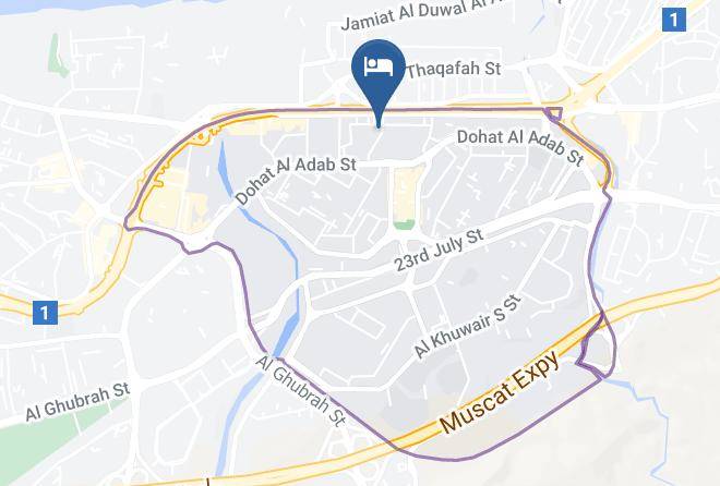 Bawshar - Muscat Plaza Hotel Maps