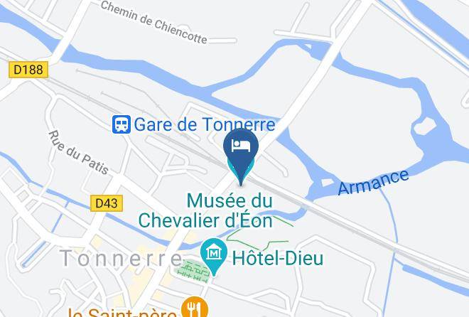 Yonne - Musee Du Chevalier Deon Maps