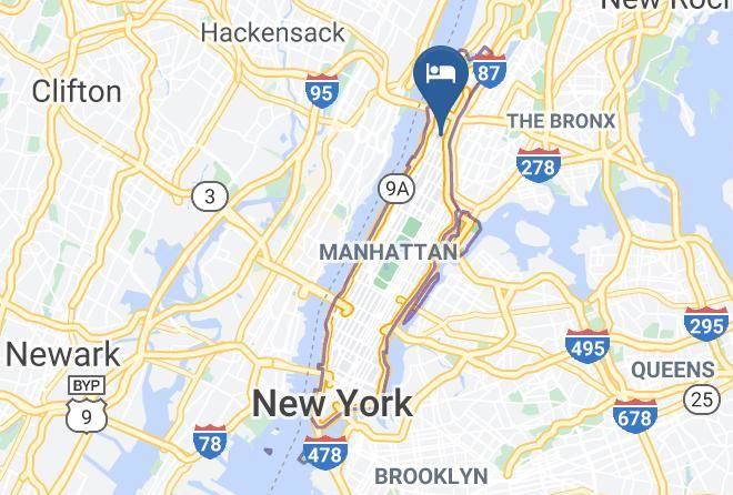 New York - Museum Bed And Breakfast Maps