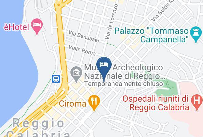 Reggio Di Calabria - Museum Center Luxury Maps