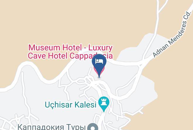 Nevsehir - Museum Hotel Luxury Cave Hotel Cappadocia Maps