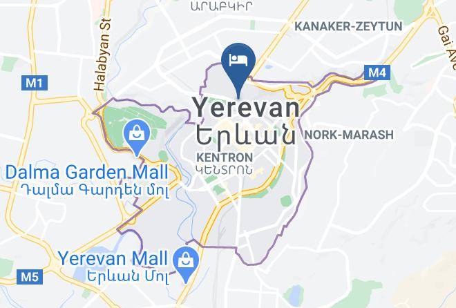 Yerevan - Museum Street Hotel Yerevan Maps