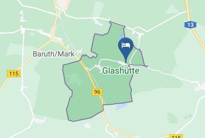 Teltow Flaming - Museumsherberge Glashutte Maps