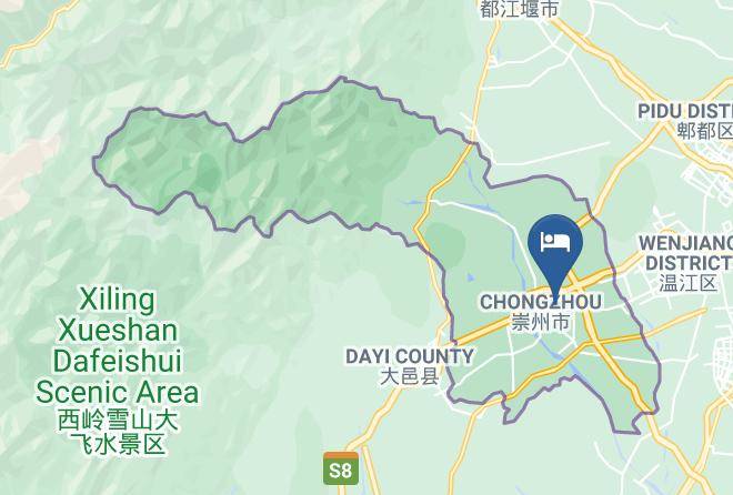 Chengdu - Musi Yinyue Hotel Chongzhou Maps