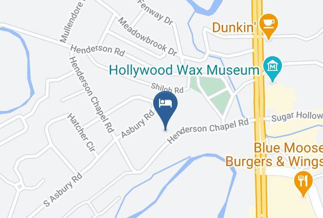 Sevier - Music Road Resort Inn Maps