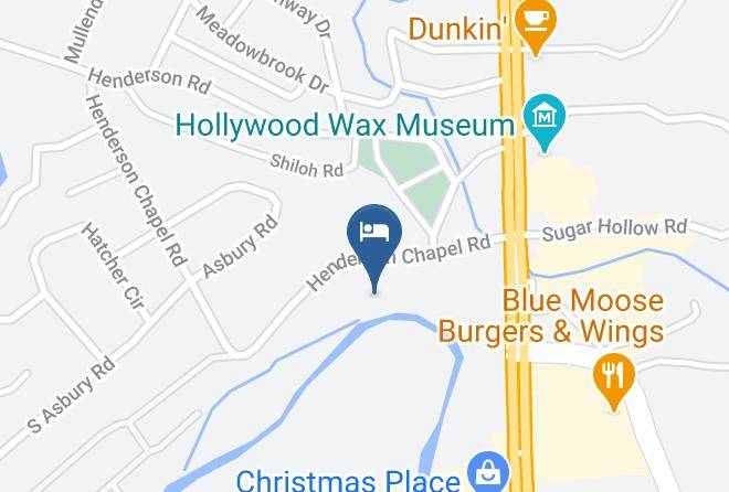 Sevier - Music Road Resort Maps