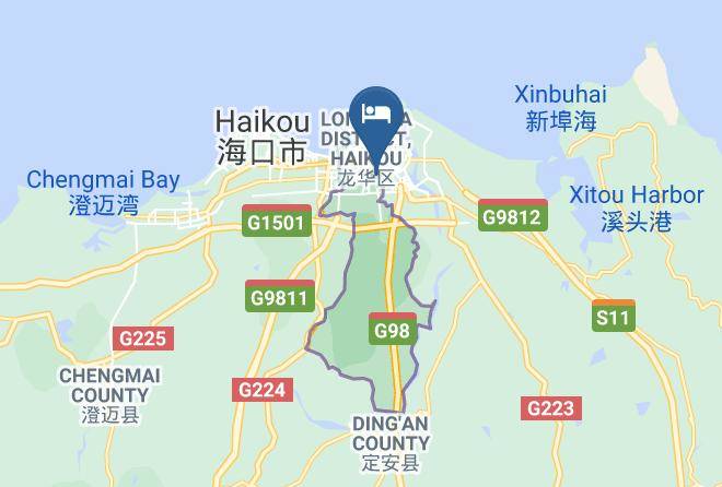 Haikou - Musilin Hotel Maps
