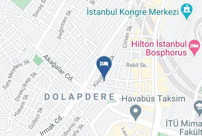 Sisli - Musk Hotel Maps