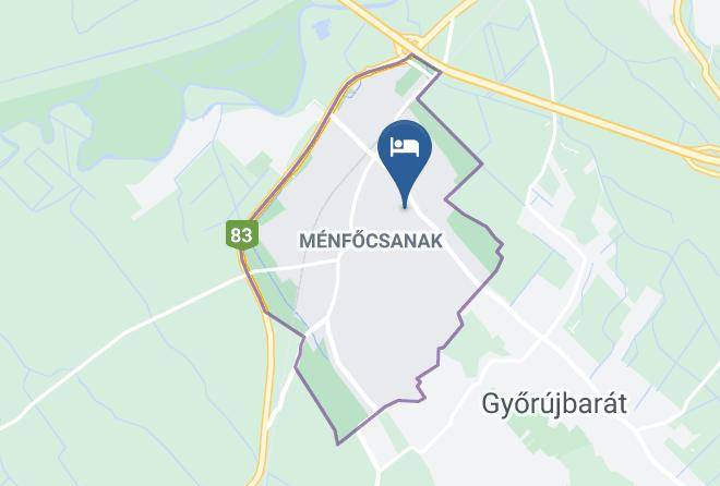 Gyor - Muskatli Panzio Maps