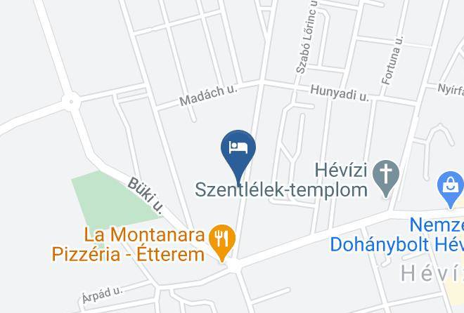 Heviz - Muskatli Vendeghaz Maps