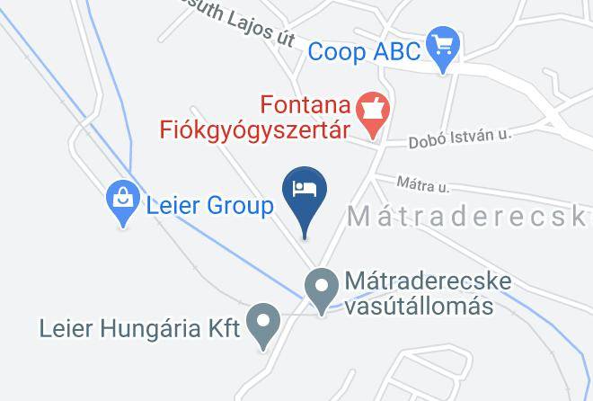 Matraderecske - Muskatlis Vendeghaz Maps