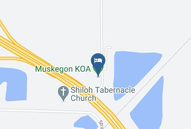 Muskegon County - Muskegon Koa Maps