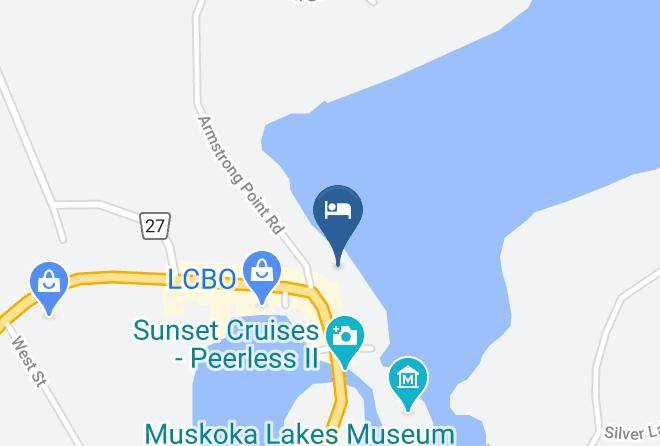 Muskoka - Muskoka Lakes Hotel Maps