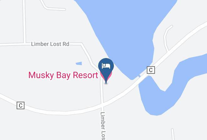 Oneida - Musky Bay Resort Maps