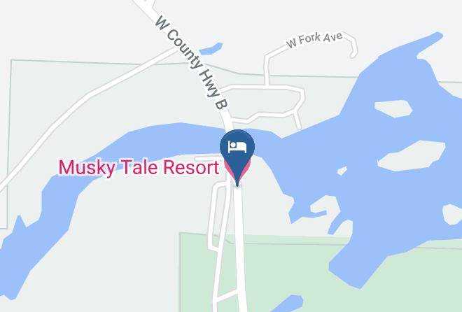 Sawyer - Musky Tale Resort Maps