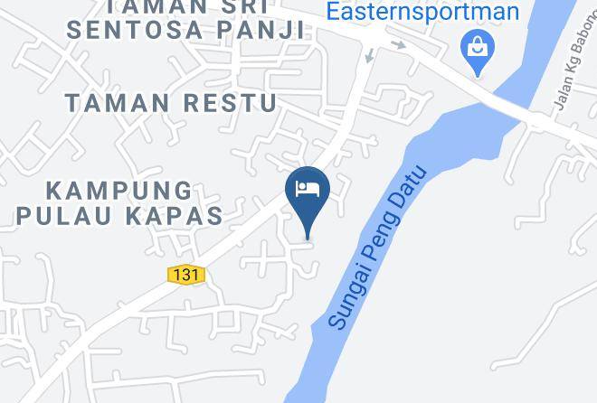 Kota Bharu - Muslim Homestay Maps