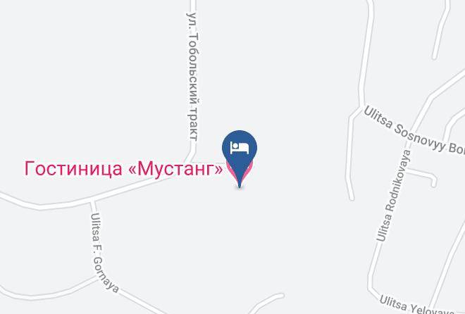 Khanty Mansiysk - Mustang Hotel Maps