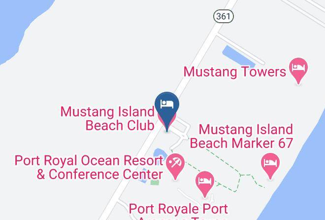 Nueces - Mustang Island Beach Club Maps