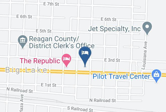 Reagan - Mustang Motel Maps