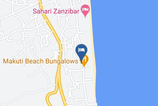 Zanzibar South - Mustapha' S Place Maps