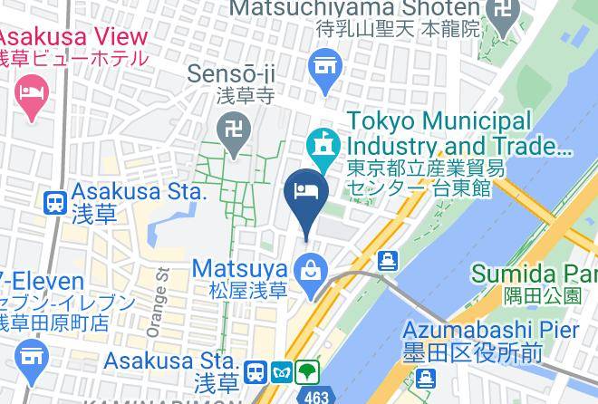 Mustard Hotel Asakusa 2 Map