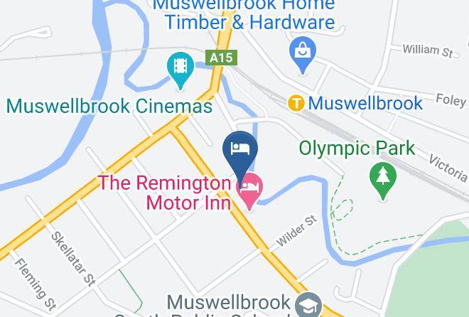 Muswellbrook - Muswellbrook Motor Inn Maps