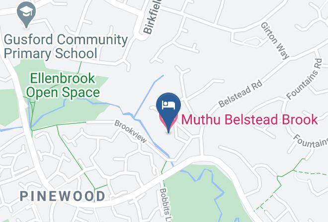 Suffolk - Muthu Belstead Brook Hotel Maps