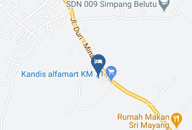 Siak Regency - Mutiara Hotel Maps