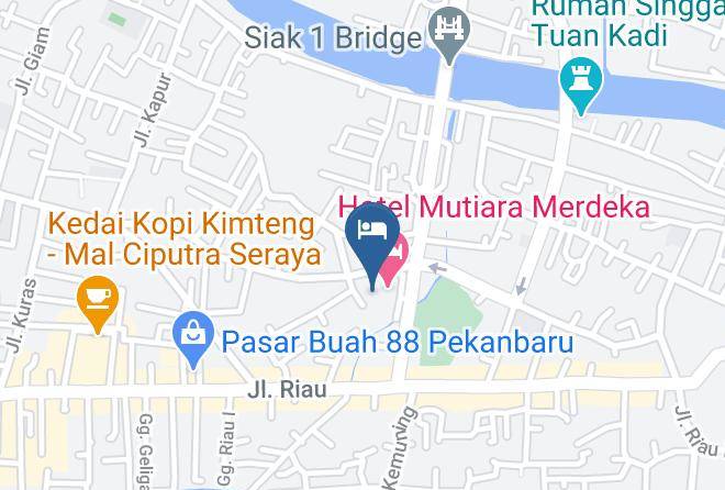 Pekanbaru - Mutiara Merdeka Spa Maps