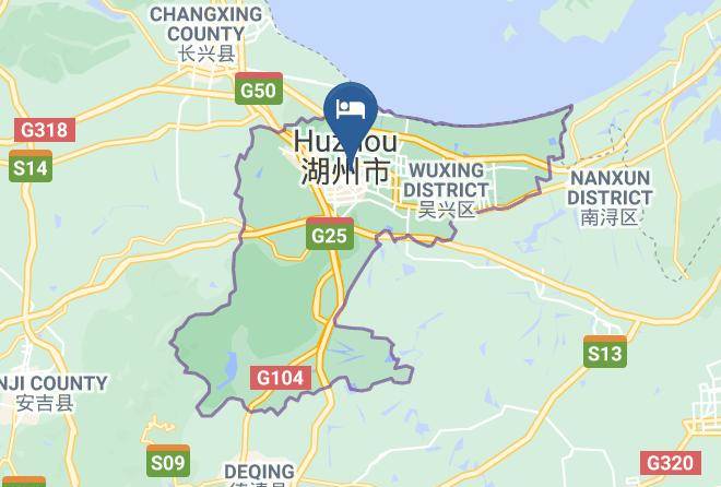 Huzhou - Muting Customs Hotel Maps