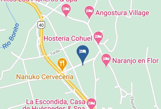 Villa La Angostura - Mutisia Puerto Manzano Maps