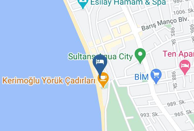 Fethiye - Hotel Mutlu Maps