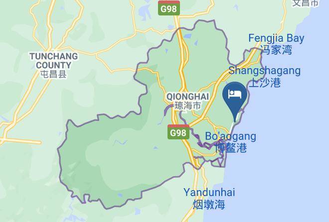 Qionghai - Muyu Resort Hotel Maps