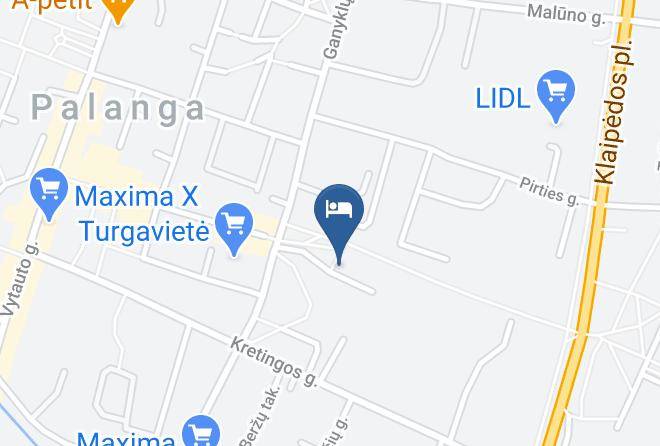 Palanga - Muza Hotel Maps