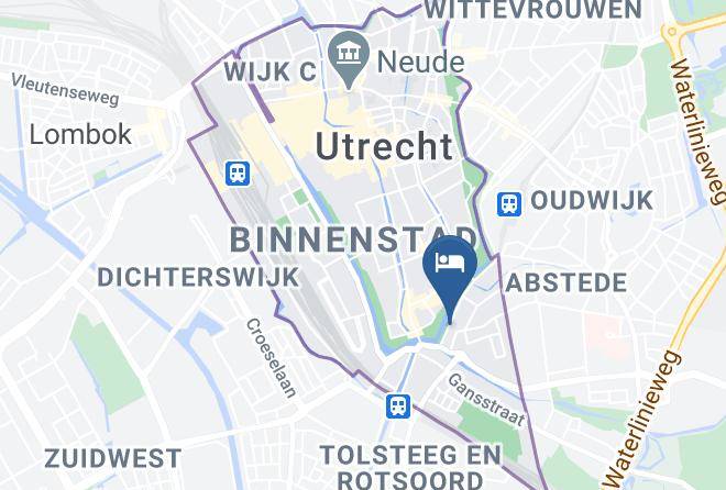 Muze Hotel Utrecht Map