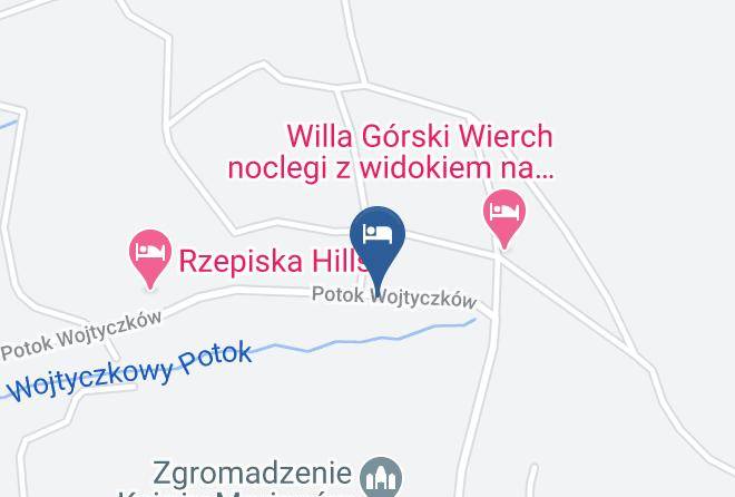 Muzyczny Dworek Noclegi Pod Tatrami Map
