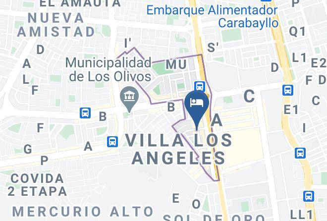 Los Olivos - Mvh Hotel & Sauna Maps