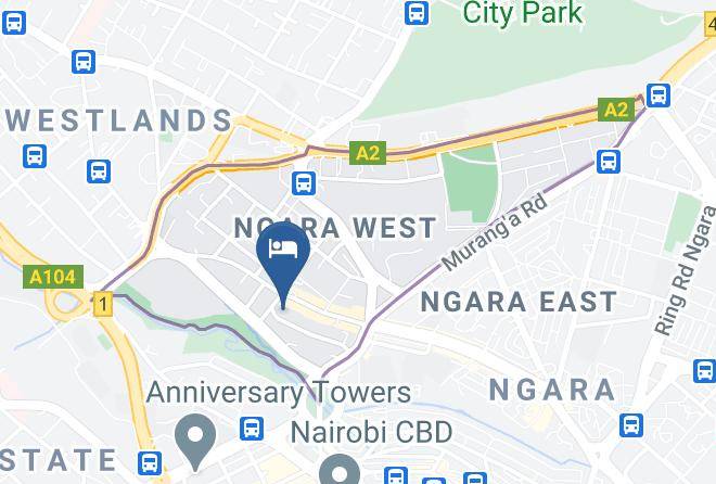 Nairobi - Mvuli Suites Maps