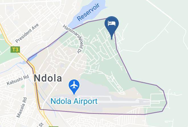 Ndola - Mwaiseni Maisonettes Maps