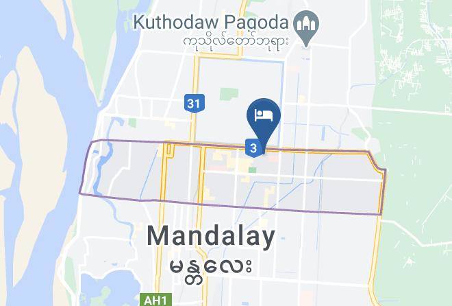 Chanayetharzan - Mya Mandalar Hotel Maps