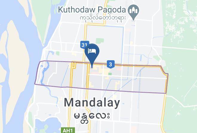 Chanayetharzan - Mya Thazin Hotel Maps